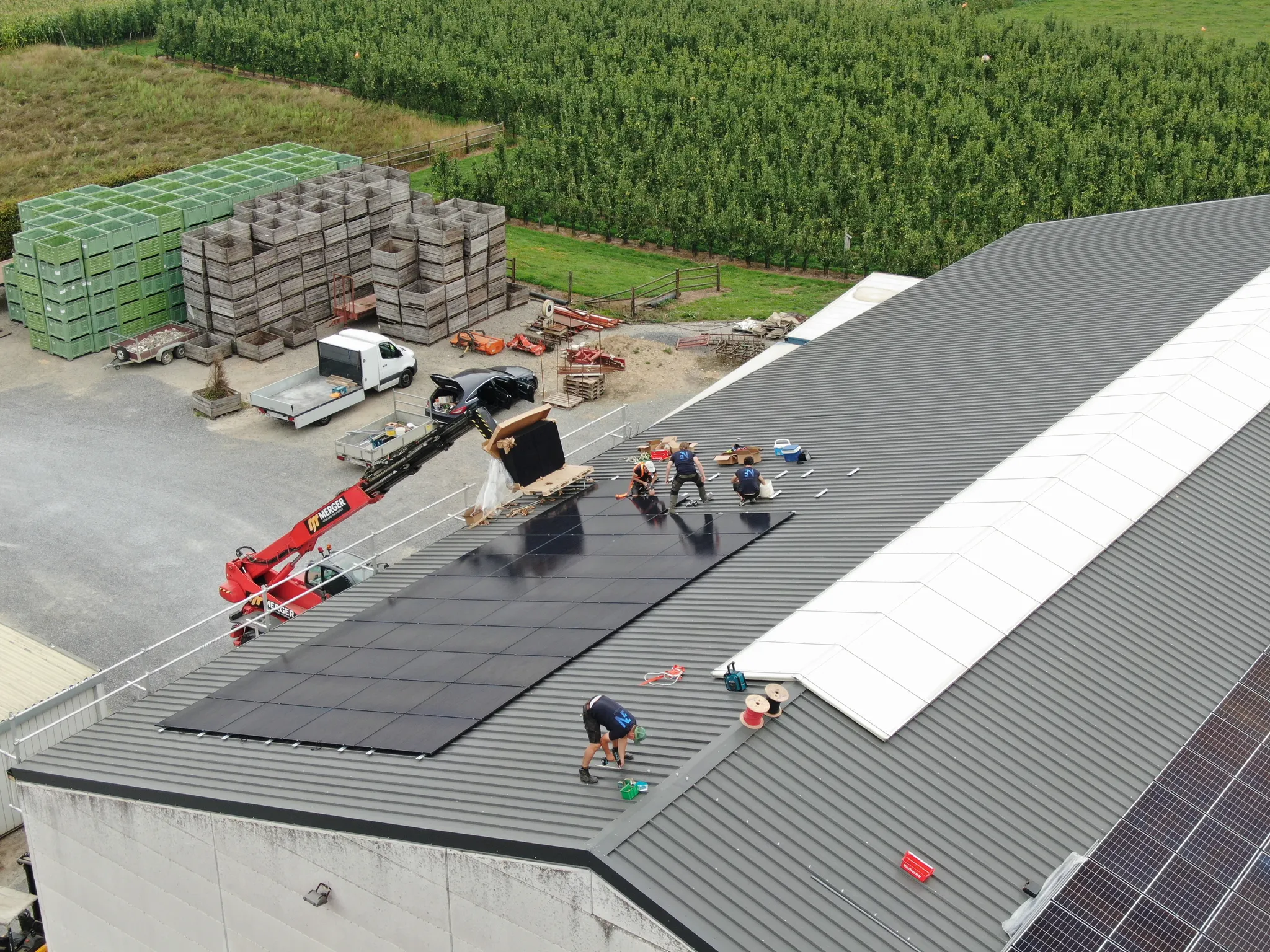 Solar PV rooftop installation