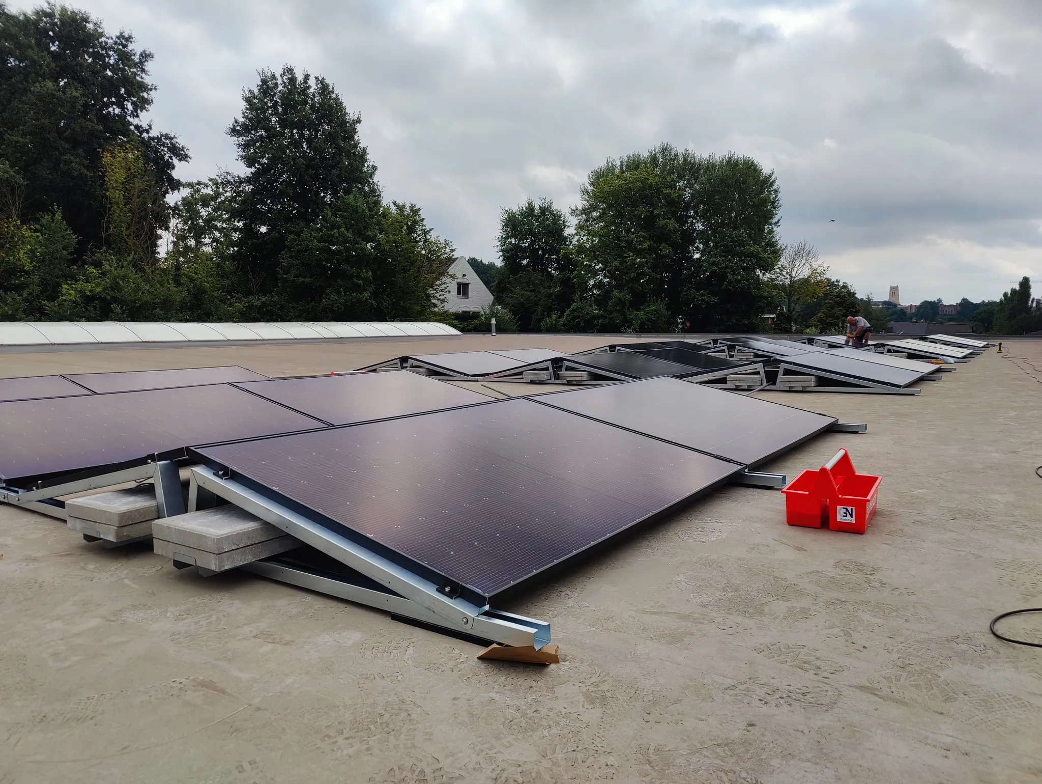 Solar and EV charging integrated with InduBa systems