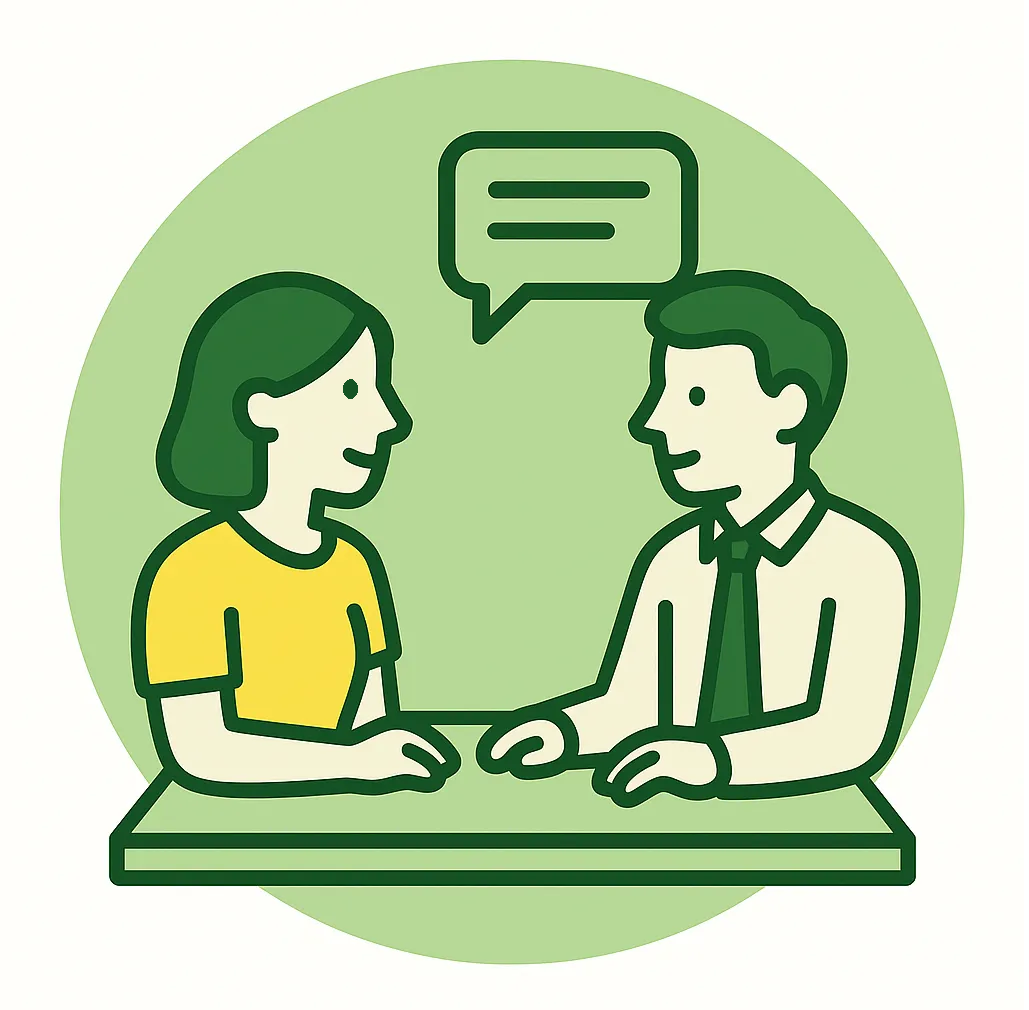 Discovery call illustration